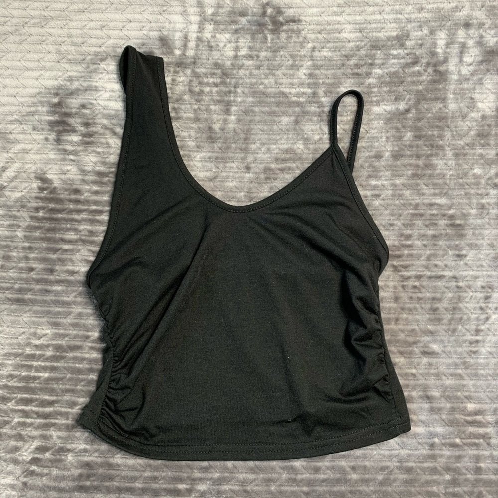 Black Crop Top